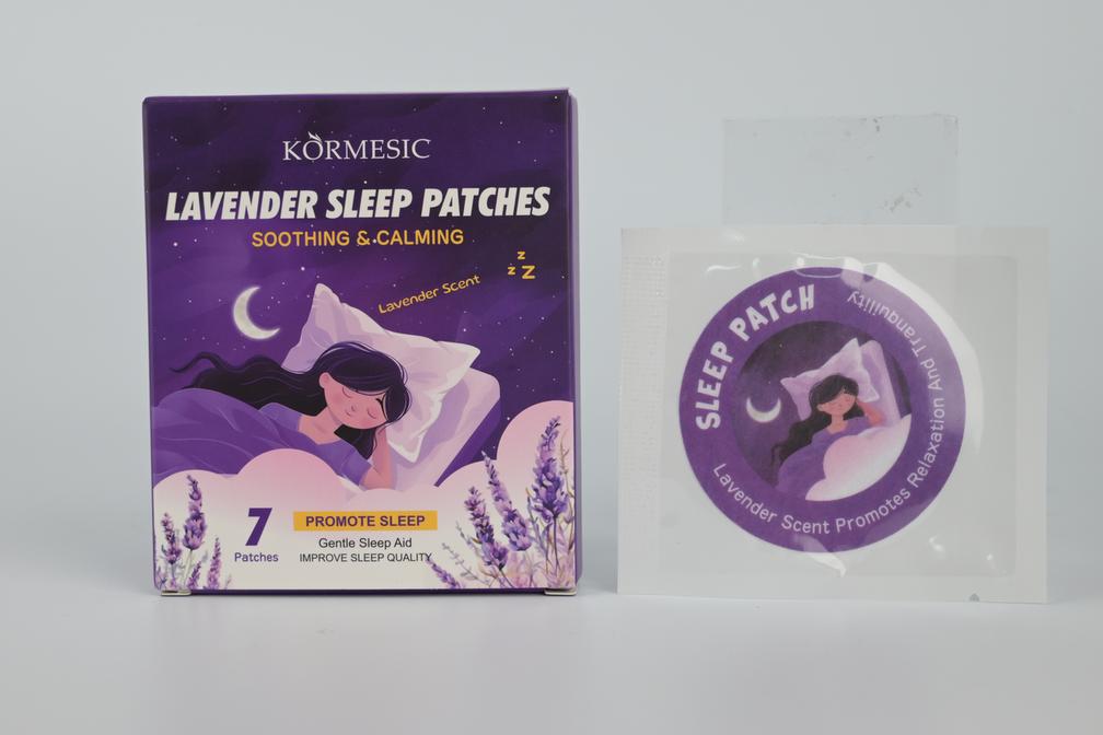 Amazon Hot Sale KORMESIC Lavender Sleep Patches Sleep Patches Cuidado nocturno Comercio exterior transfronterizo
