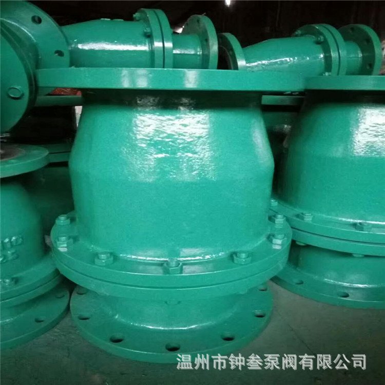 H44J-10C 旋启式衬胶法兰止回阀 排污止回阀 DN300手动衬胶止回阀