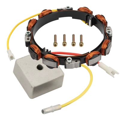 Rectifier + Ignition Coil for Briggs & Stratton 592829 21000 31000 38000 44000 RZT50 (Alovlanma bobini (Babinalar))