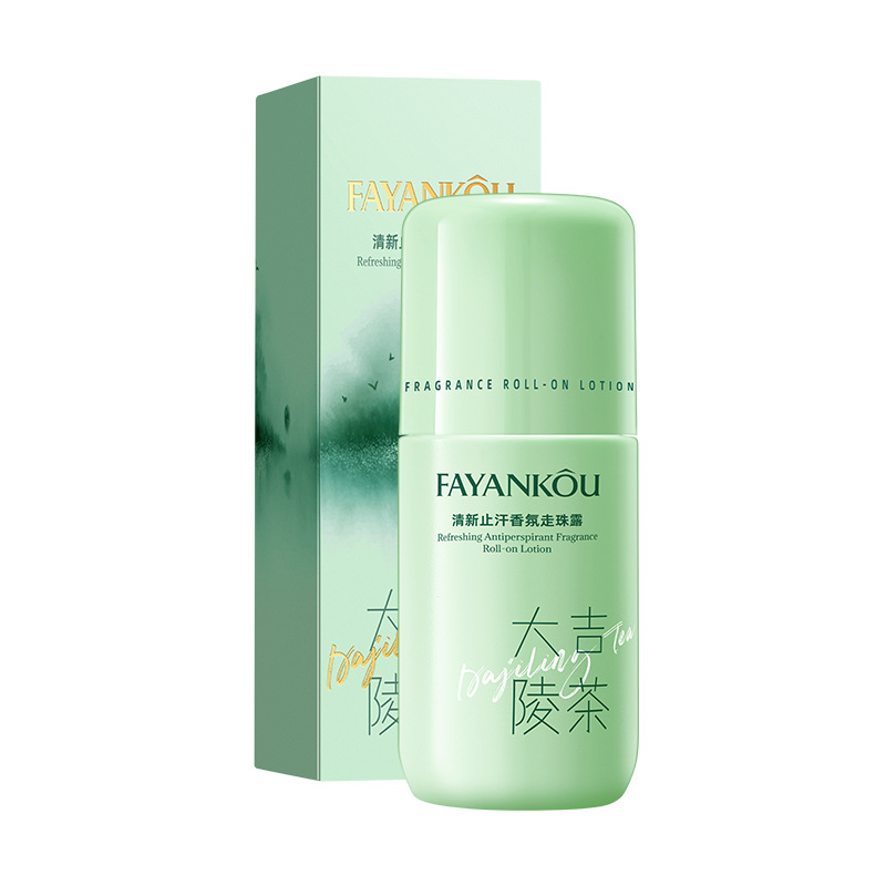 Fa Yan Ke refrescante antitranspirante perfume, loción antiperspirante refrescante, antiperspirante de larga duración, loción antiperspirante de perfume al por mayor.