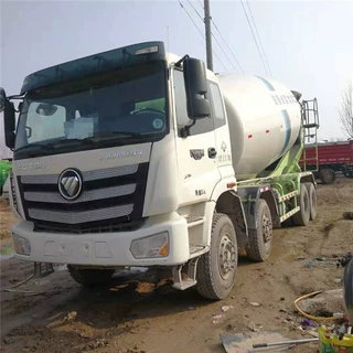 出售二手15台21年7月豪沃国五大14方搅拌罐唐鸿上装水泥搅拌车