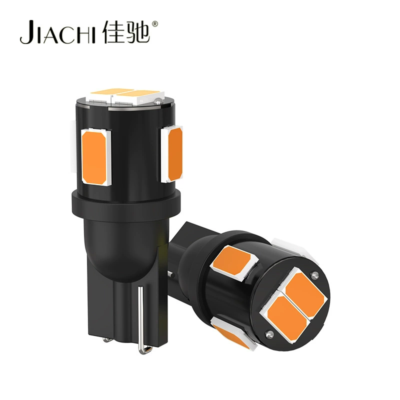 Заводской источник T10 интерьер автомобиля 5630-6SMD свет для чтения на крыше дверной боковой свет светодиодный индикатор ширины W5W желтый свет