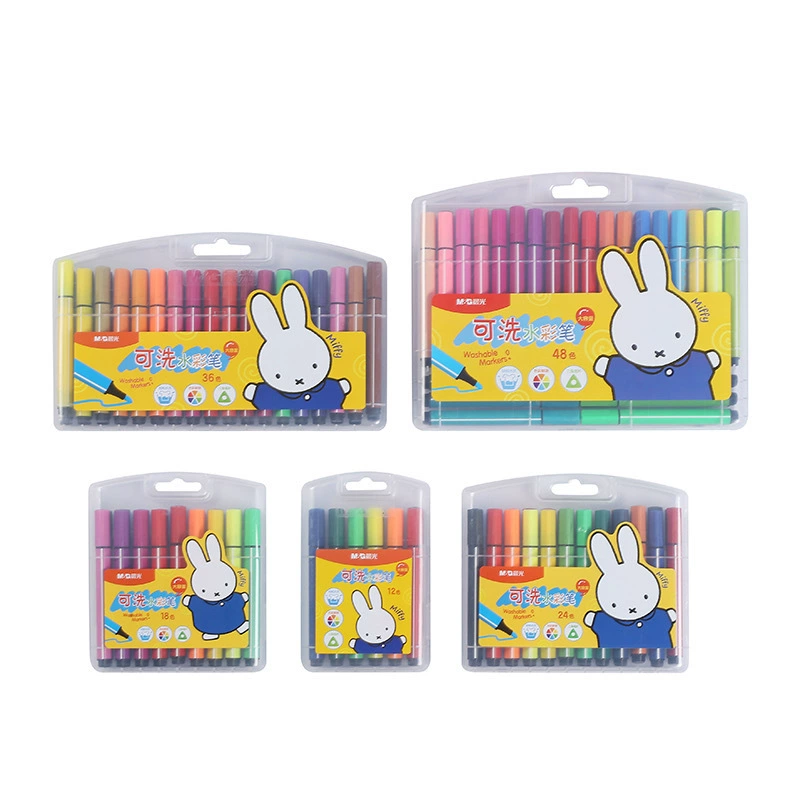 Triangular watercolour, crayons, children's coloured pencils, coloring book for elementary school students, washable