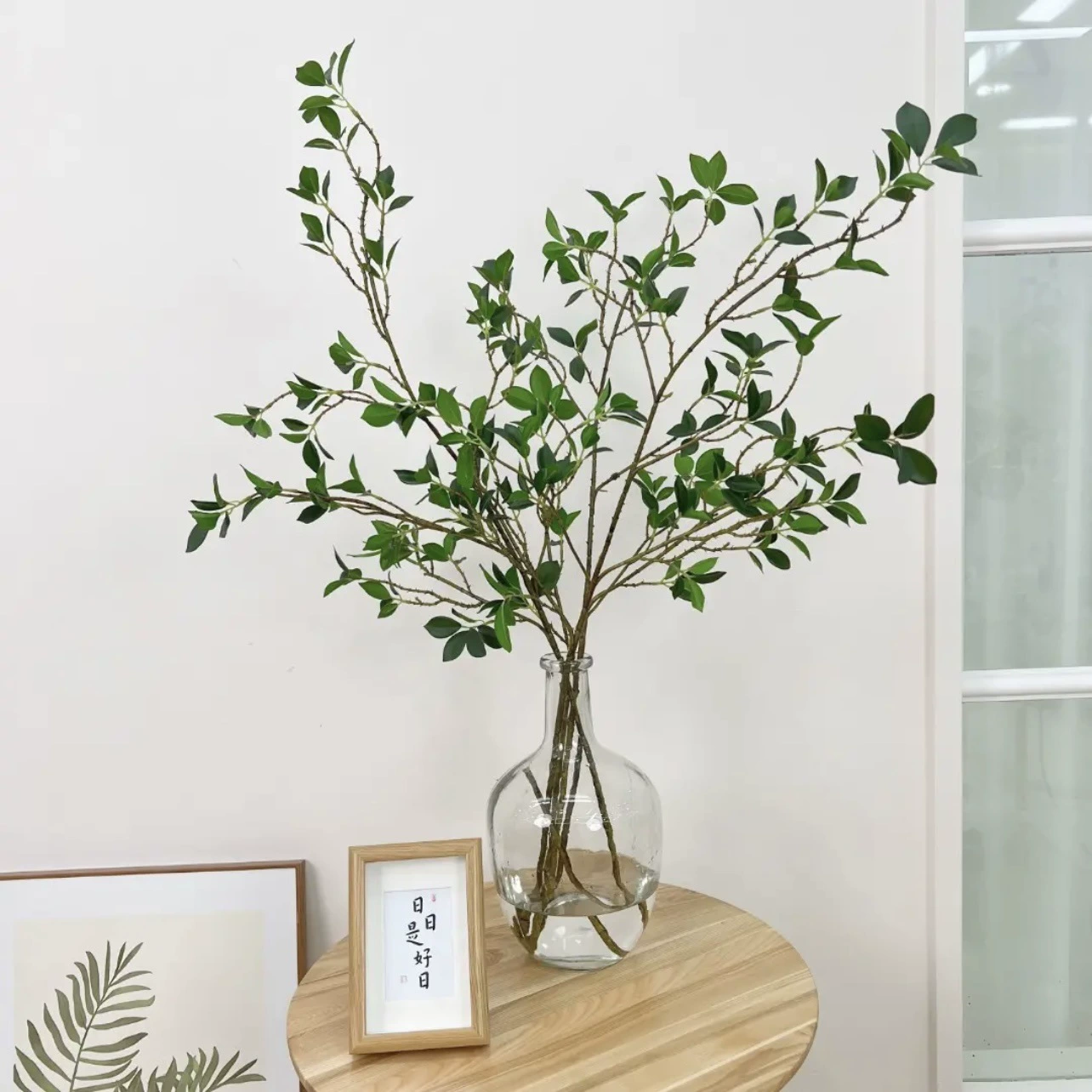 Моделирование листьев камелии Листья Ailensis Ручной Войлок Клейкая ткань Листья Домашний сад Ландшафтный дизайн Украшения Моделирование цветов Поддельные зеленые растения Украшения