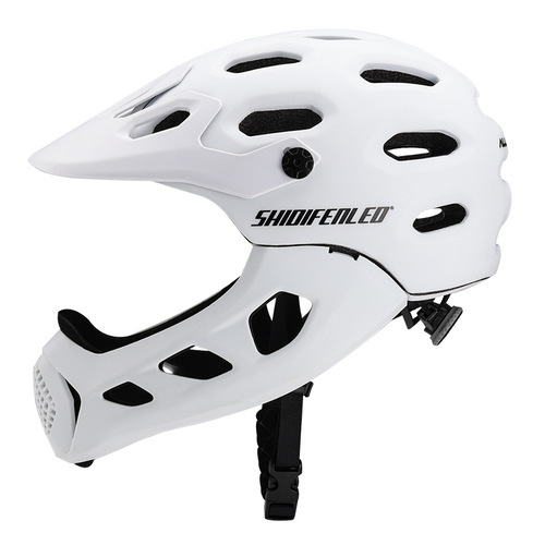 New mountain bike off-road helmet full-face extreme sports safety helmet unisex with detachable chin strap