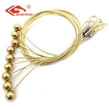 廠家直供展櫃專用掛畫器鎖線器可調節高度鋼絲繩 LED燈具配件吊繩