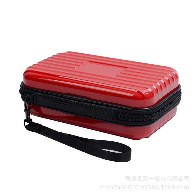 Neceser Rígido Portátil de ABS y PC, Impermeable y Ultraligero, para Viajes