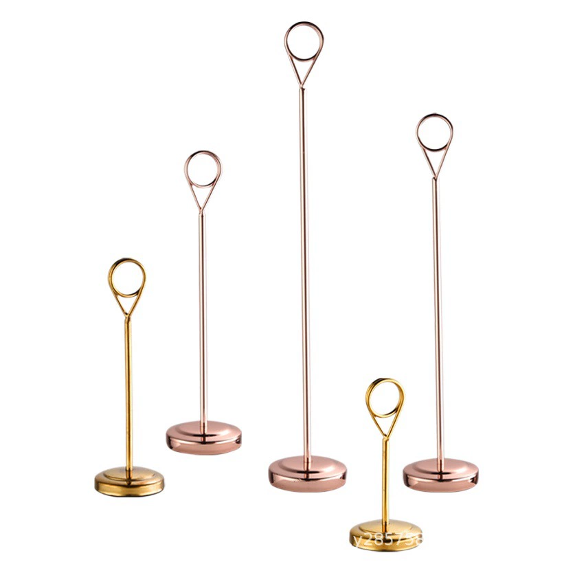 Гостиничные карты из нержавеющей стали для банкета