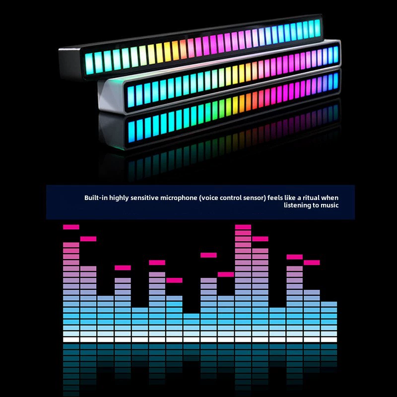 LED ритм свет, ноутбук, огни, опт, bluetooth