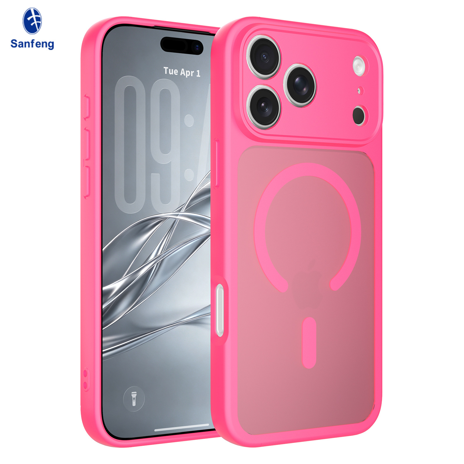 Cross - Border adecuado para iPhone 18promax carcasa de teléfono móvil, lente magnética sensible a la piel, paquete completo de protección Apple 17