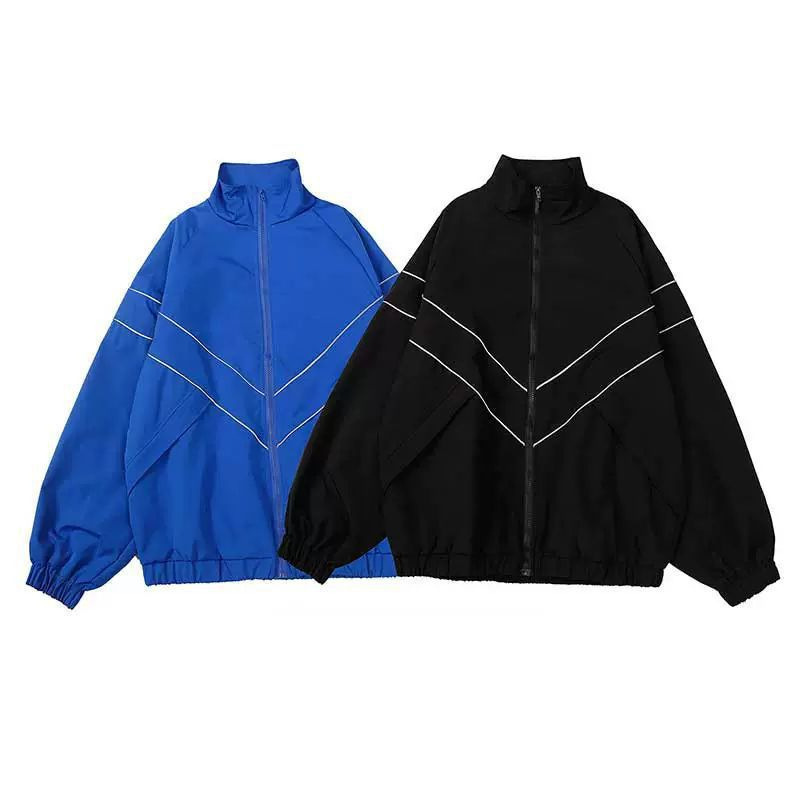 Reflective coat autumn and winter new men's and women's assault clothes casual couple jacket boys windproof flying juvenile spring