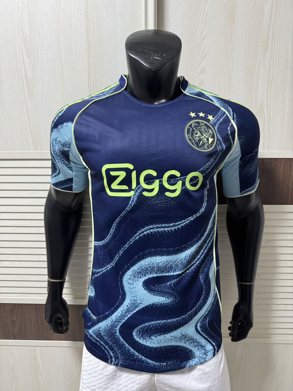 2526赛季球员版足球服利雅得巴萨曼联曼城拜仁皇马蓝十字马赛球衣|undefined