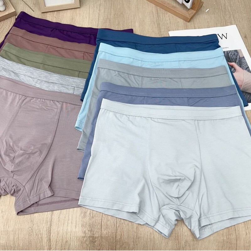 Men's Underwear New Model Modal Mid-Waist Boxer Briefs, Sewn, 10 Yuan, Street Vendor Style, Special Price, Wholesale Supply Men's Underwear New Model Modal Mid-Waist Boxer Briefs, Sewn, 10 Yuan, Street Vendor Style, Special Price, Wholesale Supply