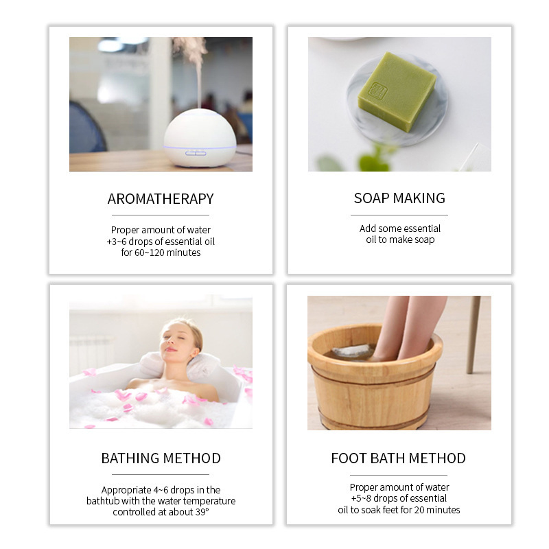 跨境專供亞馬遜單方精油套盒10ml香薰植物精油香薰精油批發