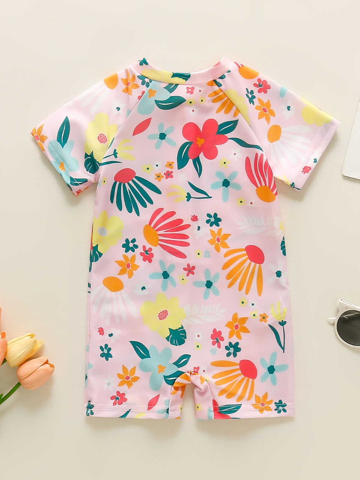 (Cross-border trading), children's swimwear girl's, children's clothing, flowered 2