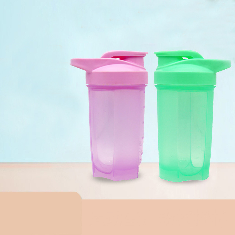 500ml Protein Powder Shaker Cup for Outdoor Cycling, Portable Sports Gym Milkshake Weight Loss Water Cup, Can Be Customized with Logo