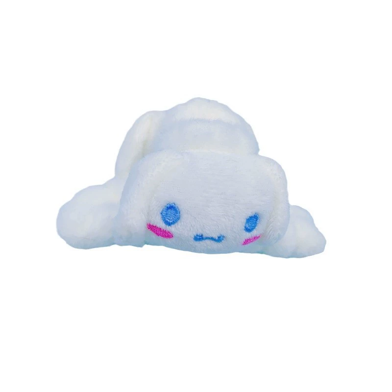 Sanrio, детская плюшевая крабовая булавка, вместимый кукольный, большая прическа, мультяшный милый акула, новая коллекция