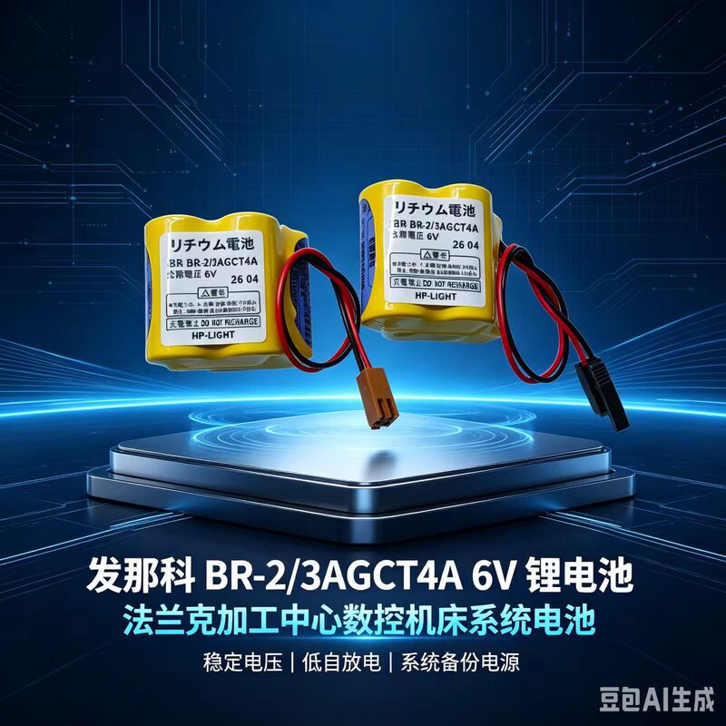 Fanuc System Battery Br-2/3Agct4A Fanuc Machining Center Cnc Machine Tool Fanuc Driver Fanuc System Battery Br-2/3Agct4A Fanuc Machining Center Cnc Machine Tool Fanuc Driver