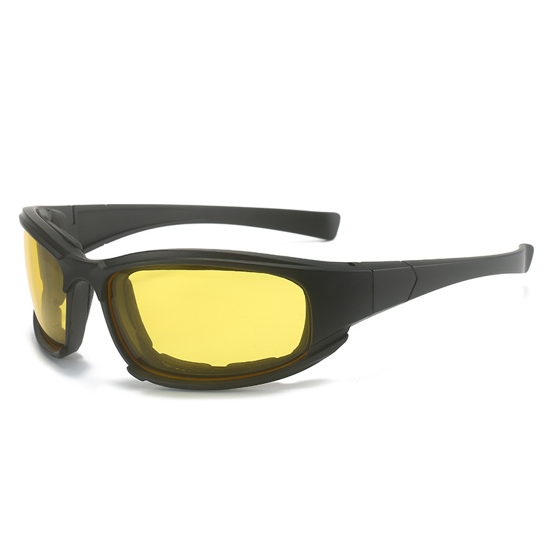 Nova moška in ženska zunanja kolesarska zaščita za oči, smučarska očala, sončna očala s čebulo, CS taktična sončna očala, športna gobica, sončna očala_voghion.com