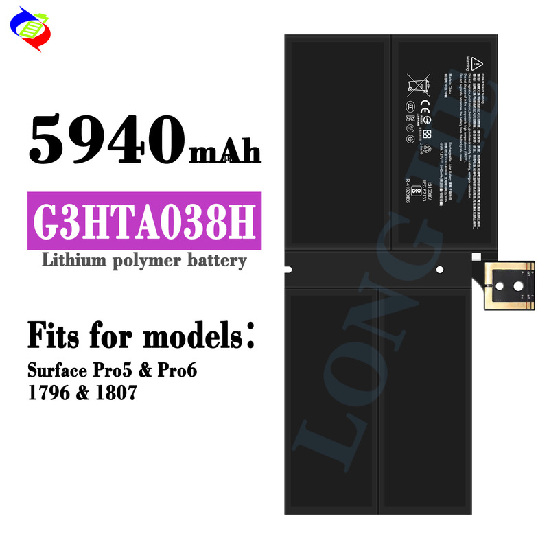 Suitable for Microsoft Surface Pro 5/Pro 6/1796/1807 Laptop Battery G3Hta038H Wholesale