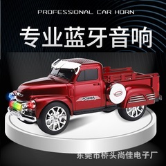 ピカピカ自動車bluetoothスピーカーws558対外貿易無線音響ledフラッシュデスクトップスピーカースポット