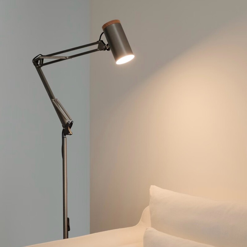 Second-Hand Bauhaus Denmark Swing-Arm Floor Lamp, Adjustable Eye-Protection Lamp for Bedroom and Study, Reading Desk Lamp Casa Second-Hand Bauhaus Denmark Swing-Arm Floor Lamp, Adjustable Eye-Protection Lamp for Bedroom and Study, Reading Desk Lamp Casa