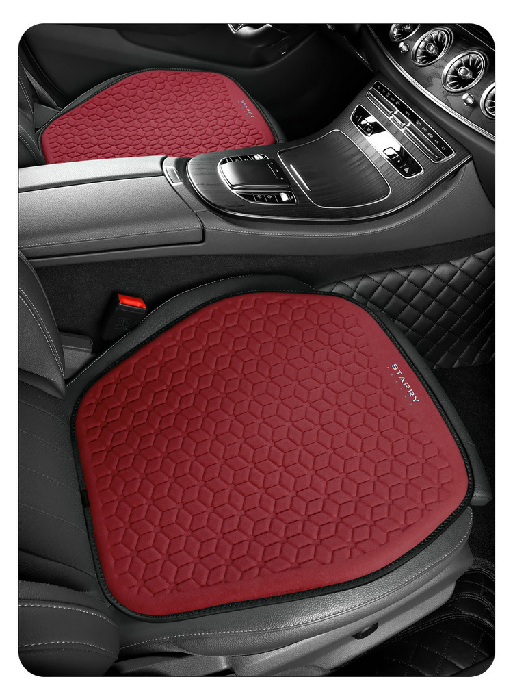 suede car seat cushion four seasons universal silicone car cushion seat cushion gel ice cushion truck seat cushion car summer