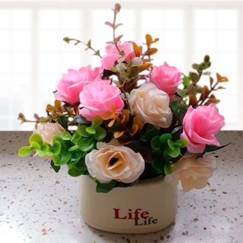 생명 분지-새로운 유럽 장미 빛 분말