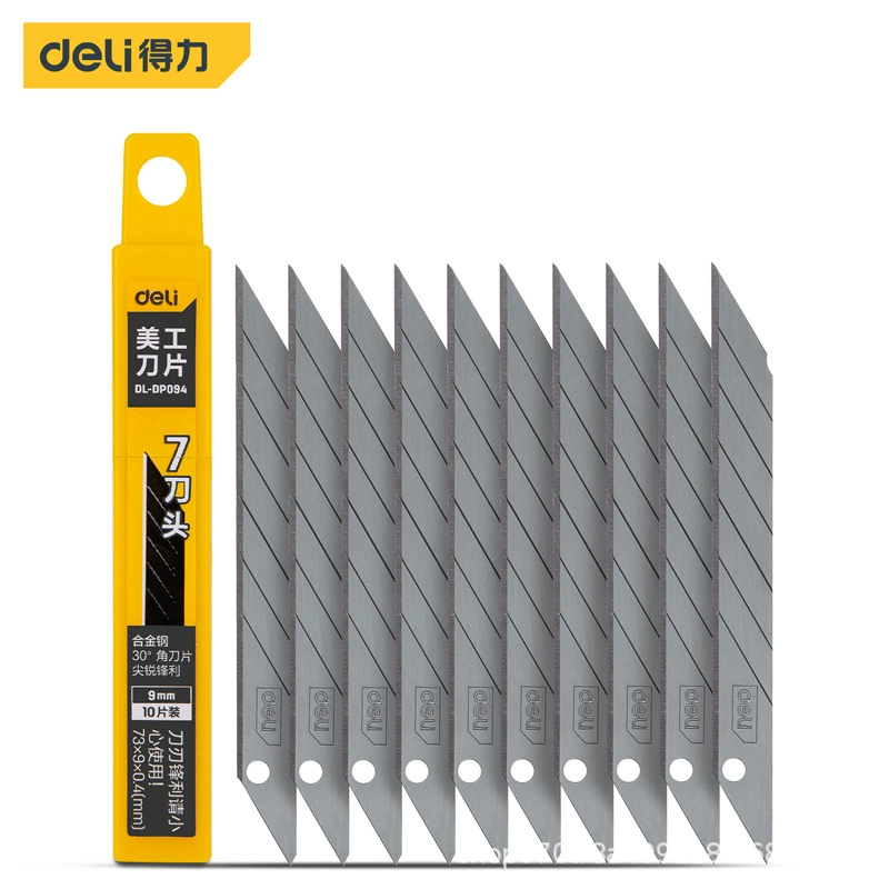 得力 Small big blade, 9mm, 18mm, increased thickness, 25mm
