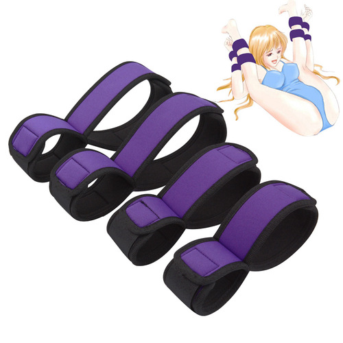 SM bondage props, hand and foot restraints, handcuffs, male and female slave bondage and training sets, adult sex products, sex toys
