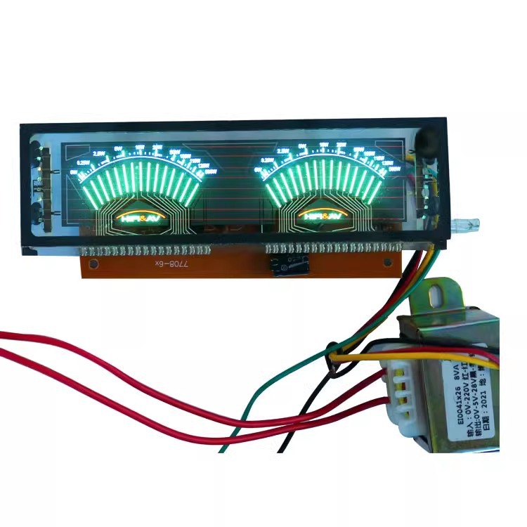Módulo de pantalla de panel para amplificador de potencia y altavoz multimedia Sunbang, paquete de pantalla fluorescente de transformador de envío