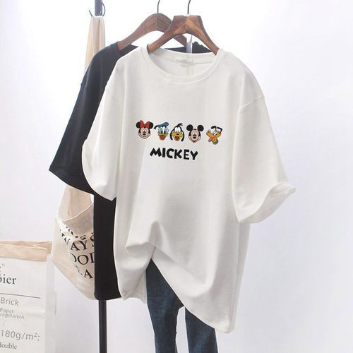 Breastfeeding top summer outerwear stylish mom's style fashion women's short-sleeve T-shirt for wearing after delivery summer clothing nursing top for women