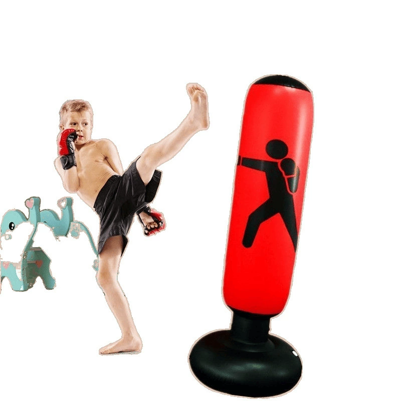 Игрушка, песок, боксерский мешок, детские перчатки