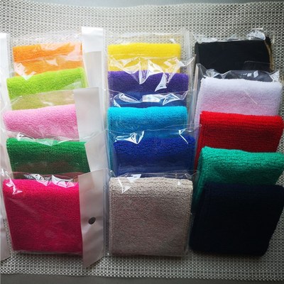 motion Wristband pure cotton Sweat band Wrist guard Promotion Supplies Bodybuilding run dance Ball motion protective clothing