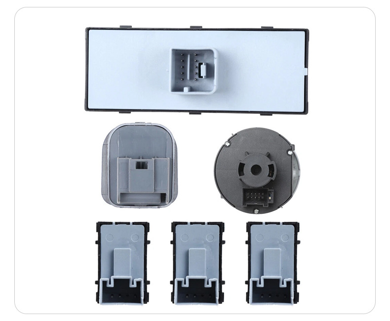 Glass Lift Switch 6-Piece Set Suitable for Volkswagen Magotan Sagitar Golf 5Nd959857 Headlight Switch