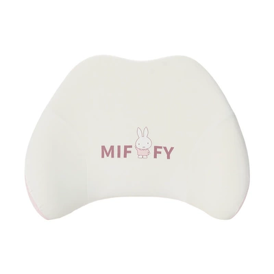 Seat cushion, seat cover, Authentic Miffy Rabbit Car Seat - ice-silk-memory-foam-miffy-lumbar-support-pink