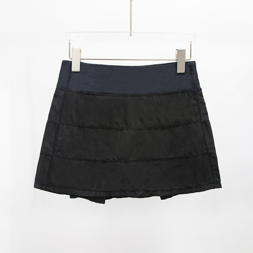 Yoga Fitness Pa*e r*val Three-pleated Skirt Short Skirt Women's Tennis Skirt Mid-rise Quick-drying Versatile Non-show-through