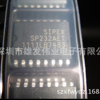 全新原装 SP232ACT 双线路收发器 贴片SOP-16