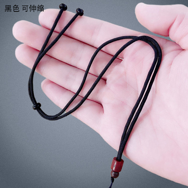 Collar cuerda colgante cuerda ágata colgante collar cuerda fábrica al por mayor