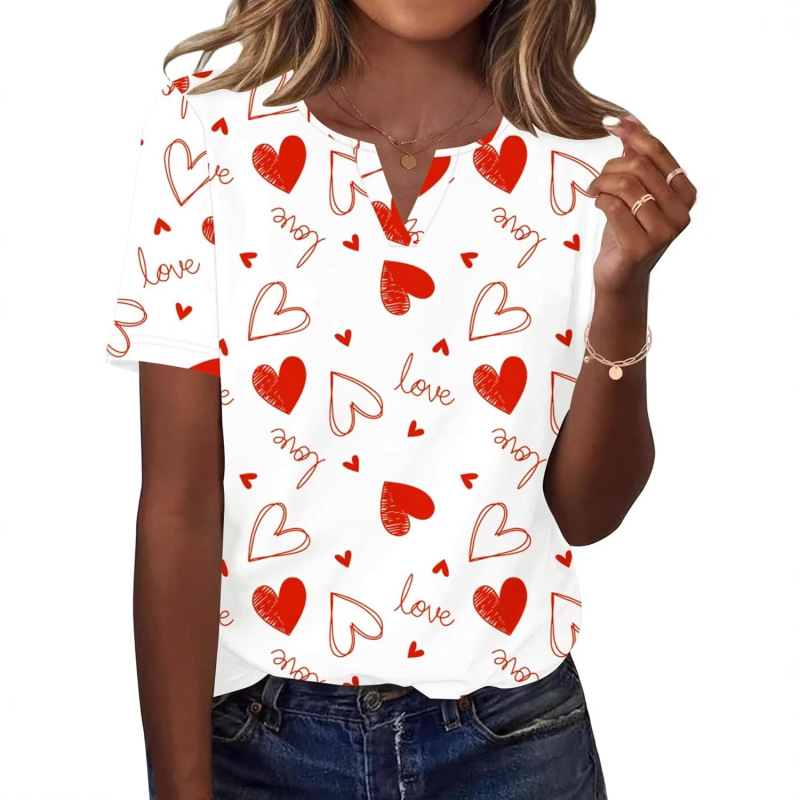 Amazon Women's Short Sleeve V-Neck T-Shirt Summer Top Basic T-Shirt Business Casual Shirt Fashion Amazon Women's Short Sleeve V-Neck T-Shirt Summer Top Basic T-Shirt Business Casual Shirt Fashion