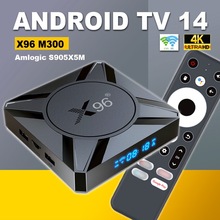 X96 M300���������S905X5M��׿14��ó���Ӻ���4K����tv box����