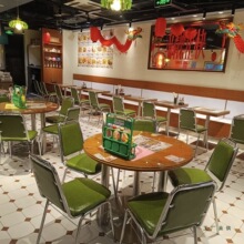 港式餐厅桌椅复古茶餐厅网红烧烤店冰室粤菜私房菜凳卡座沙发商用