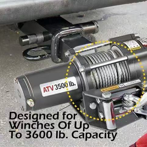 Amazon cross-border modified winch mounting plate, winch installation bracket, car accessories, ATV UTV winch rack