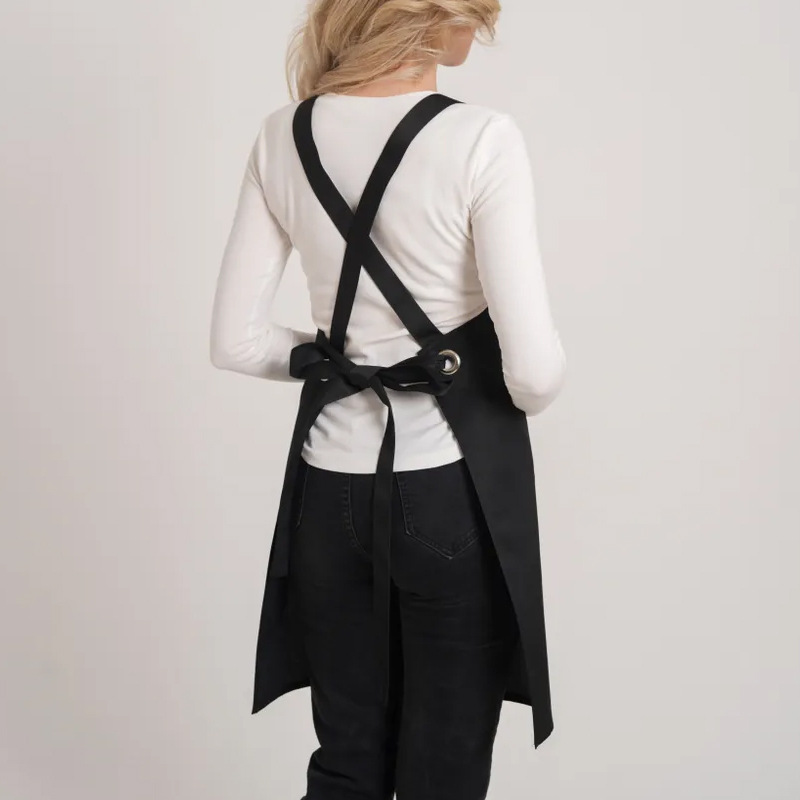 Transfronterizos Amazon herramientas ni delantal restaurante impermeable manicuría tienda de té de leche ropa de trabajo delantal de cocina logo personalizado