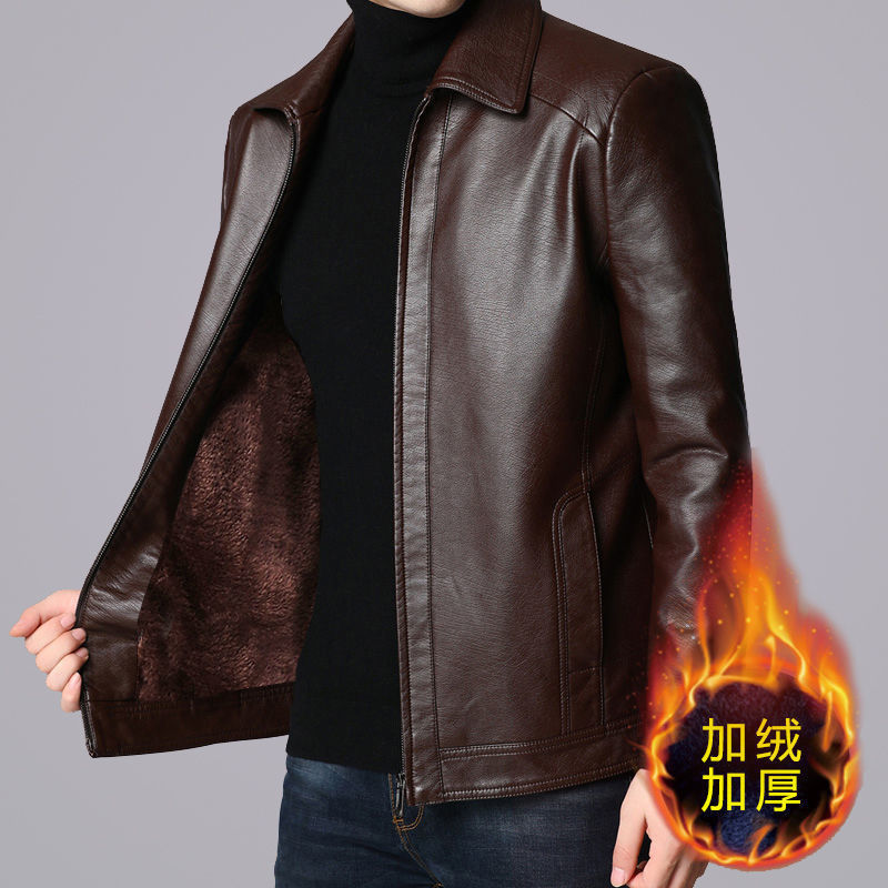 Veste en cuir homme - Ref 3443854 Image 6