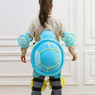 Oyuncaq yastıqlar: Turtle Plush Toy, Cute Turtle - blue-turtle-hip-pads-40cm