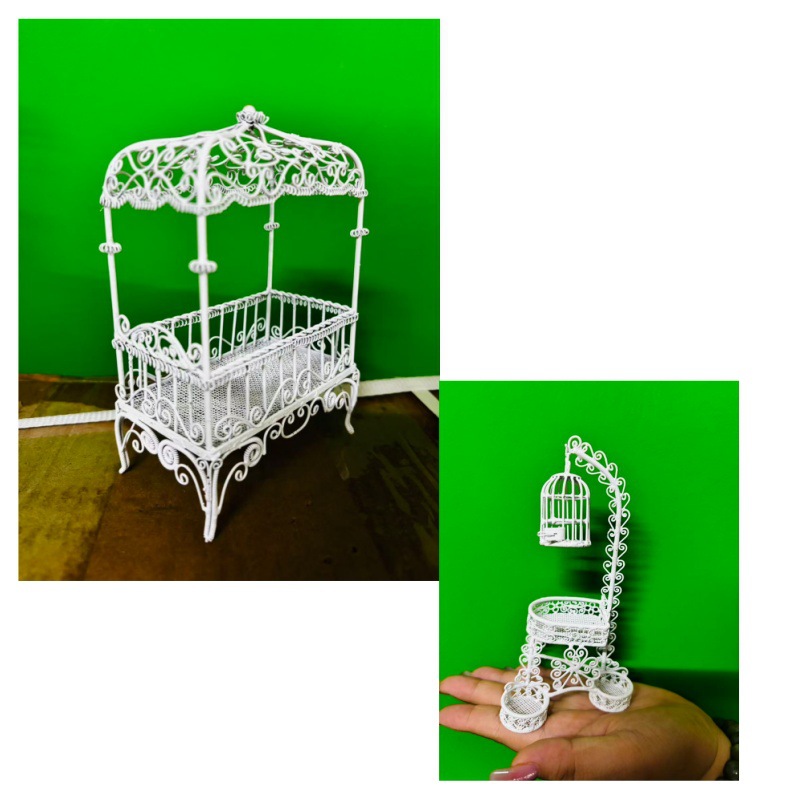 dollhouse diy����ʳ��������ģ�ͷ������ŷʽ���չ�����������