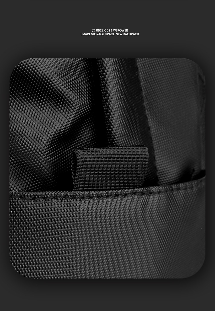WEPOWER's new men's fashionable backpack, large-capacity business backpack, computer bag and student schoolbag undefined