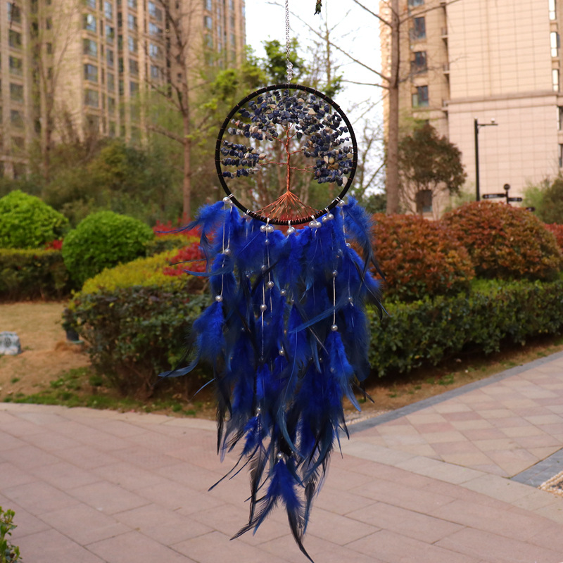 Dreamcatcher Tree Feather Metal 1 Piece display picture 5