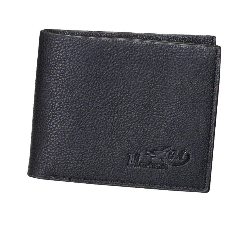 New men's short wallet simple fashion PU wallet stall fire wallet ten yuan store supply wholesale